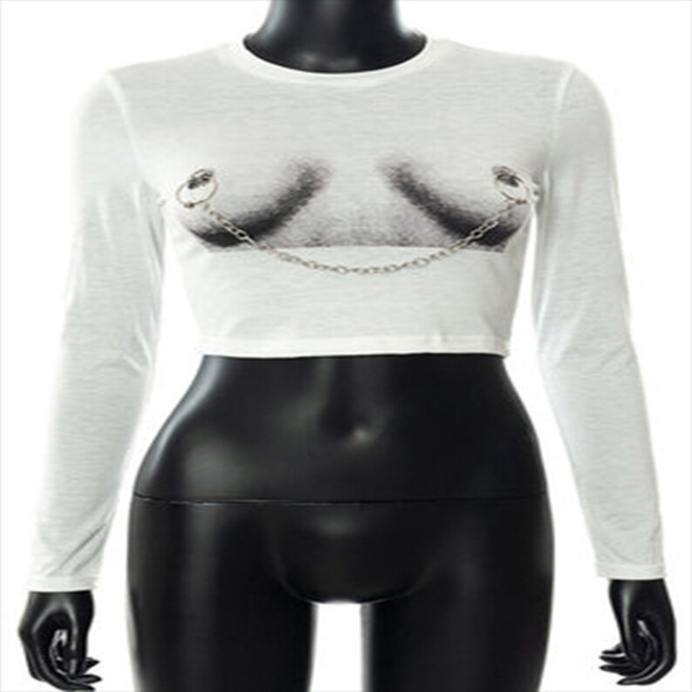 Pierced chain shirt